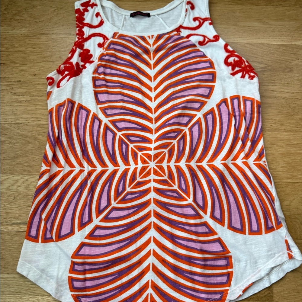 Authentic Custo Barcelona Cotton Sleeveless Top.